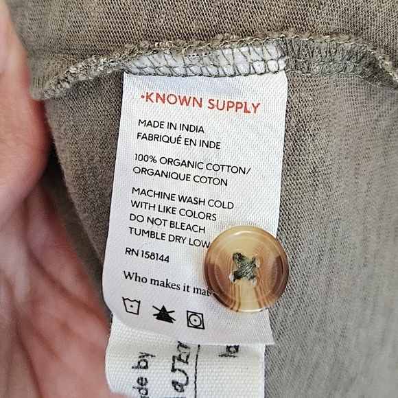 Baby Doll Dress Natural By Known Supply - Picture 3 of 3